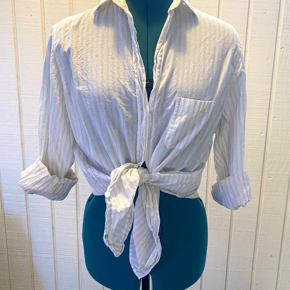 Grayson The Hero Striped Button Down Shirt